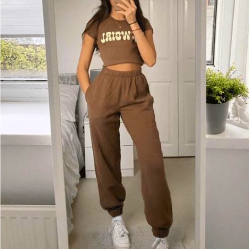 Brown Brandy Melville Sweatpants!